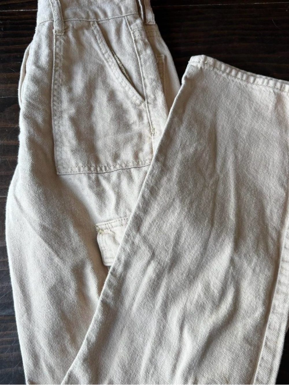 Khaki cargo pants